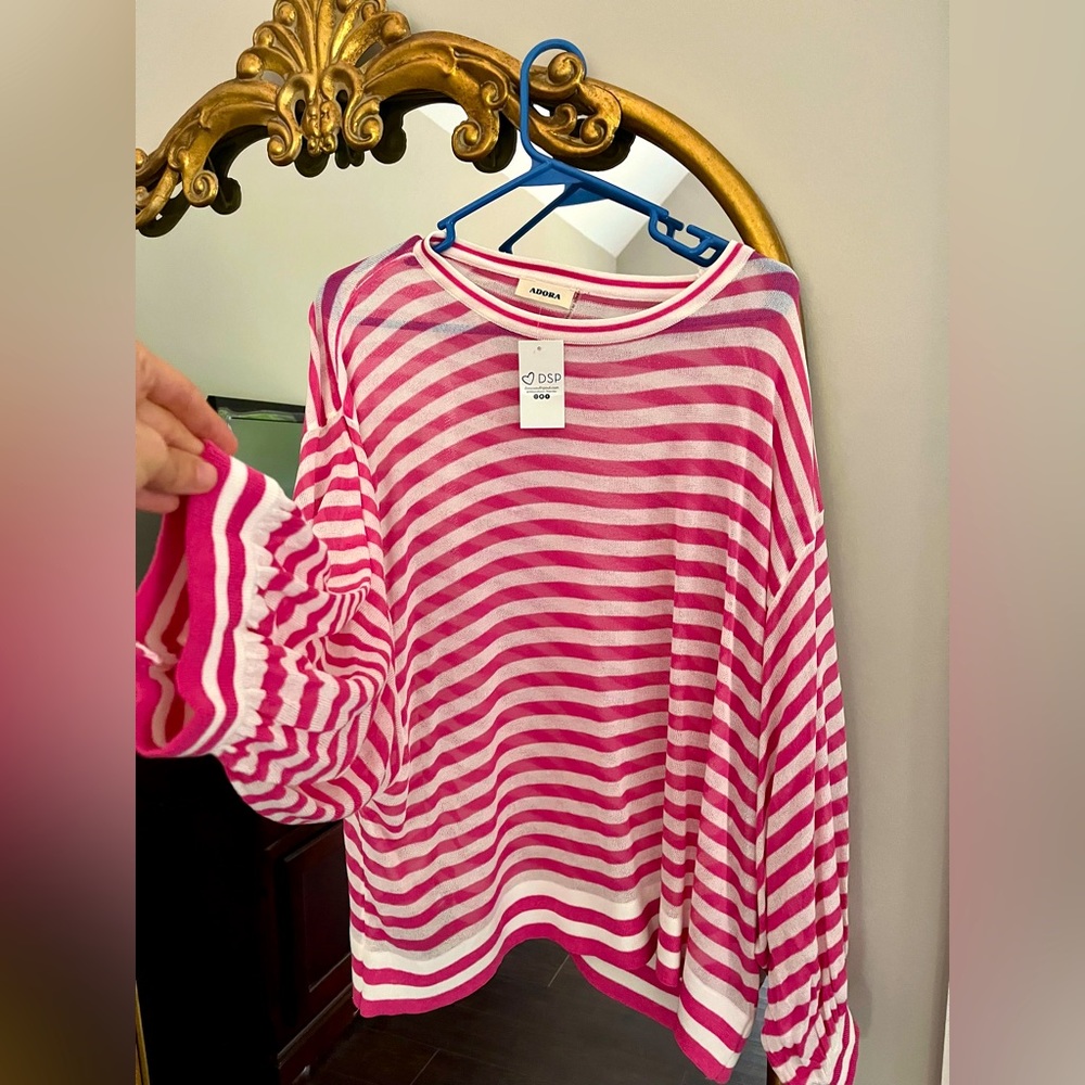 NWT Striped Boutique Top